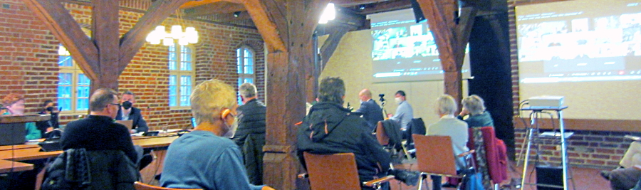 Sitzung des Mobilitätsausschusses im Glockenhaus, 14.02.2022. Foto: Lüne-Blog.