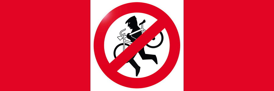 Fahrraddiebstahlsprävention. Grafik: Polizei Lüneburg.