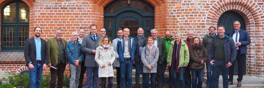 Beirat und Vorstand der Naturschutzstiftung Lüneburg, 30.03.2022. Foto: Naturschutzstiftung LKLG.