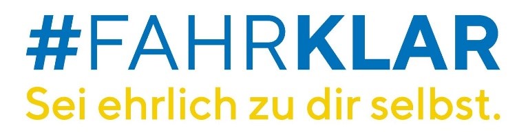 #FAHRKLAR. Aktionskampagne der Polizei Niedersachsen 2022.