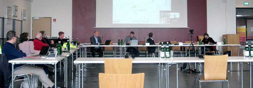 Mobilitätsausschuss in der Mensa Hanseschule Oedeme am 31.03.2022. Foto: Lüne-Blog.