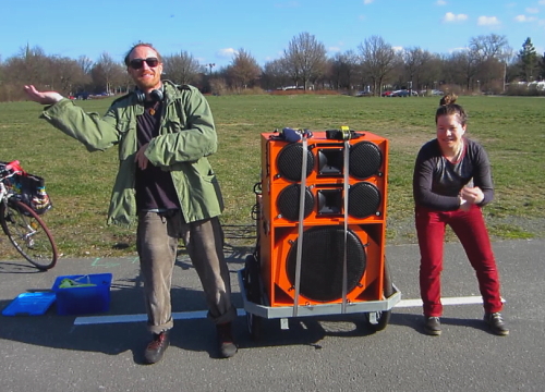 Video: Zwei Mitglieder der Soundtrailer Crew Lüneburg beim Test: Funktioniert! 