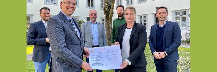 Vereinbarung für gemeinsame Mobilitätsplanung. Foto: Hansestadt Lüneburg.