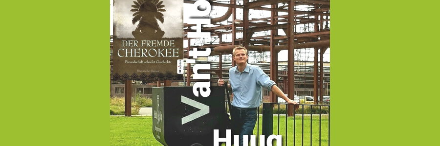 Huug van't Hoff: "Der fremde Cherokee. Freundschaft schreibt Geschichte“. Foto: mosaique Lüneburg.