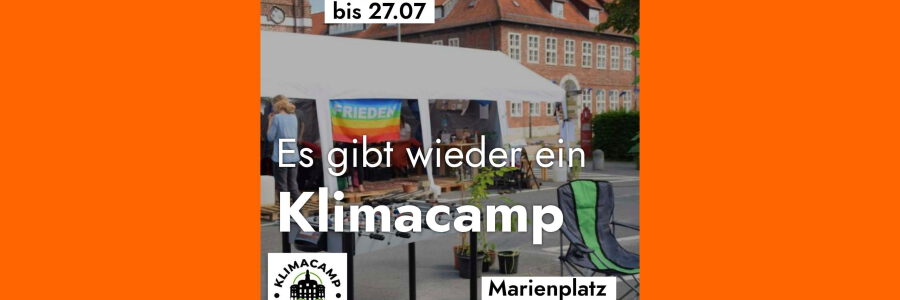 Klimacamp Marienplatz 2022. Grafik: Klimacamp Marienplatz.
