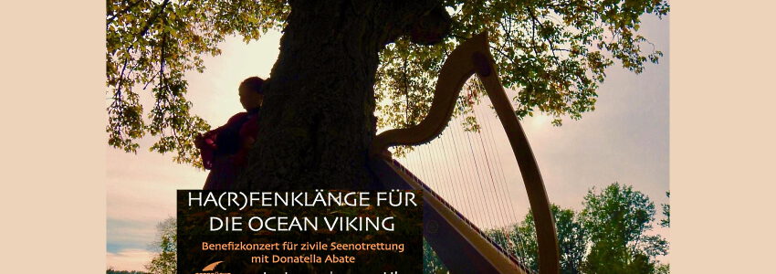 Benefizkonzert Ocean Viking. Grafik: Seebrücke Lüneburg.
