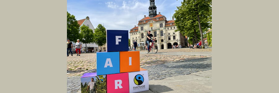 Fairtrade Town Lüneburg. Foto: Hansestadt Lüneburg.