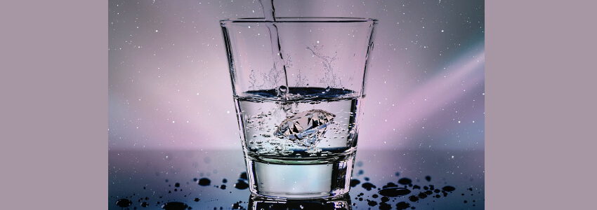 Wasser im Glas. Foto: Anja, Pixabay.