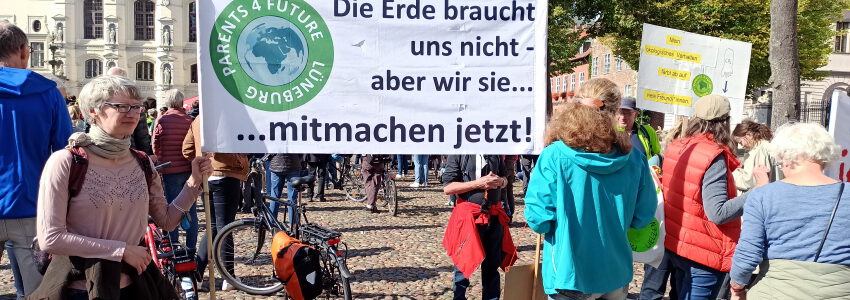 Parents for Future, Lüneburg: Klimastreik am 23.09.2022.