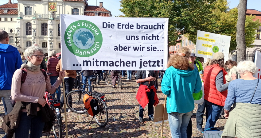 Parents for Future, Lüneburg: Klimastreik am 23.09.2022.