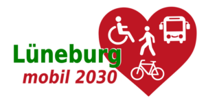 Lüneburg mobil 2030. Logo.