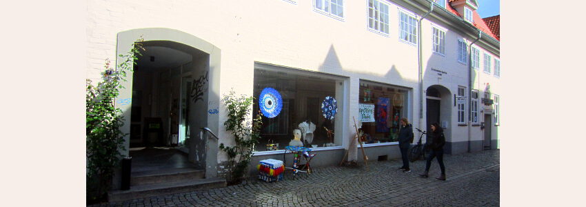 VHS Popup-Store, Obere Schrangenstraße, Lüneburg. Foto: J. Korn.