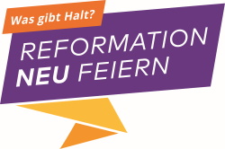 Reformation neu feiern 2022: Was gibt Halt? Grafik Konföderation evangelischer Kirchen in Niedersachsen.