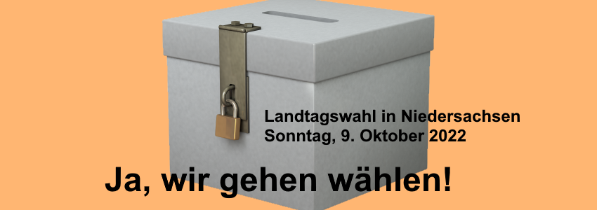 Landtagswahl Niedersachsen. Grafik: Reimund Bertrams, Pixabay.