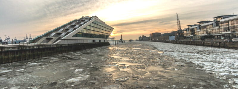 Eis auf der Elbe. Foto: Karsten Bergmann, Pixabay.