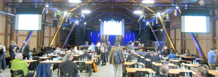 Ratssitzung im Kulturforum Wienebüttel. Foto: Lüne-Blog, J. Korn.