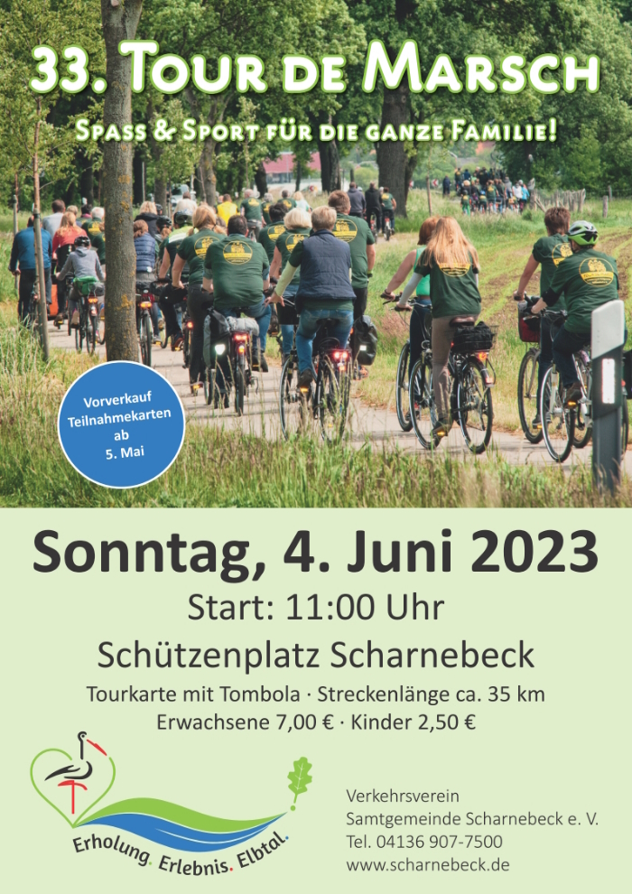 Tour de Marsch am 4. Juni 2023. Foto: Samtgemeinde Scharnebeck.