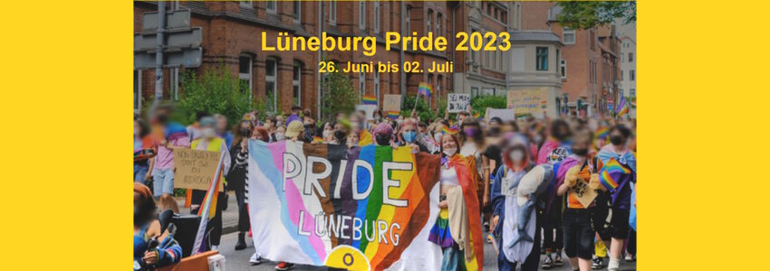 Foto: Pride Lüneburg. Pride 2023.