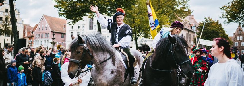 Sülfmeistertag: Sülfmeister Gerd. Foto: Mathias Schneider, Lüneburg Marketing GmbH.