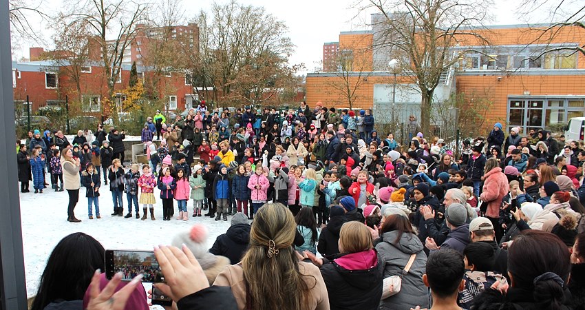 50 Jahre Anne-Frank-Schule: Winterfest. Foto: Hansestadt Lüneburg.