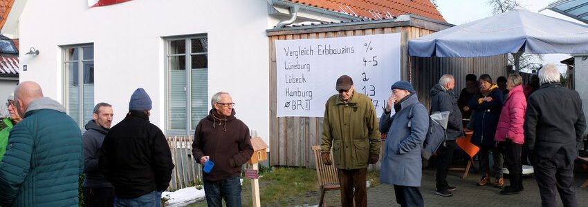 Initiative Erbbau_Lüneburg: Informationsveranstaltung am 9.12.2023 in Lüneburg. Foto: ini-bwe-lg@web.de.
