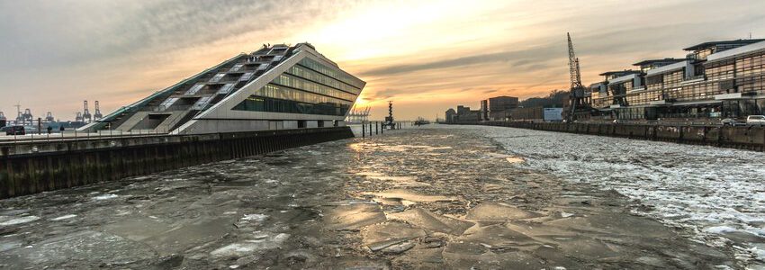 Eis auf der Elbe. Foto: Karsten Bergmann, Pixabay.