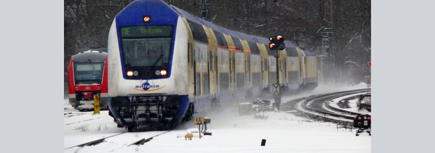 metronom im Winter. Foto: Pressefoto metronom.