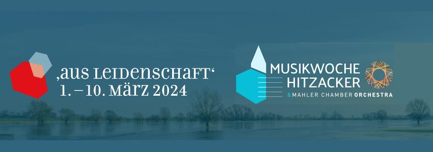 Musikwoche Hitzacker 2024. Grafik: Banner Musikwoche Hitzacker.