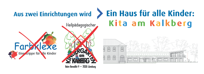 Grafik: Lebenshilfe Lüneburg-Harburg: Neue Kita am Kalkberg. 