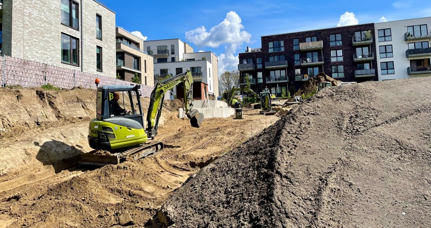 Hier wird gebaut Scharnhorststraße, Heiligengeistschule, neuer