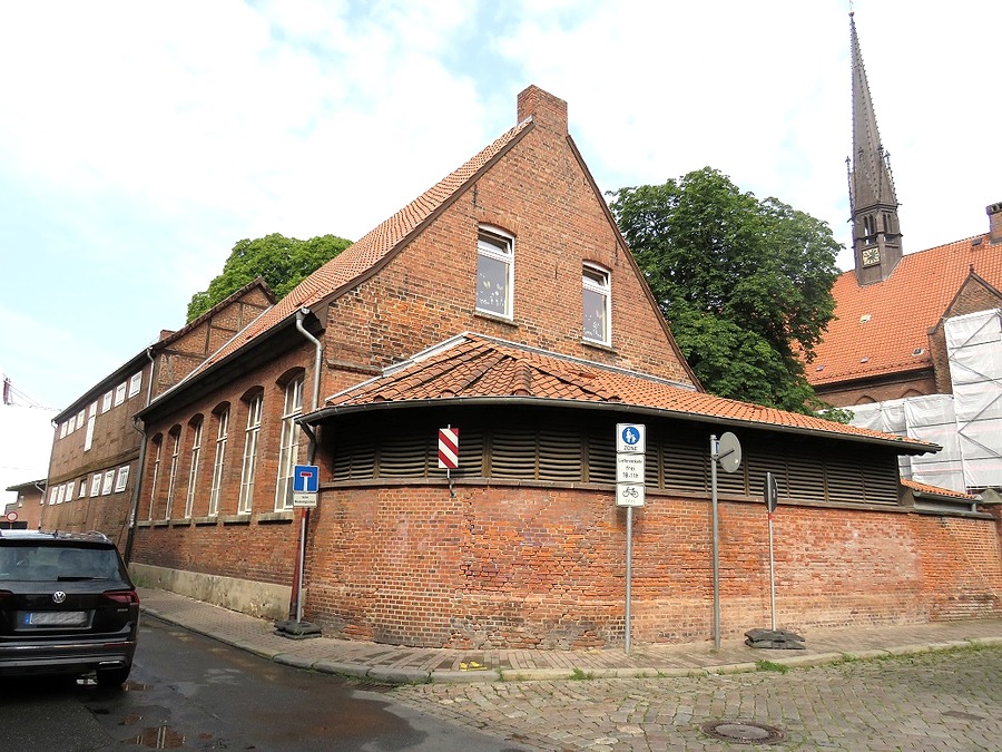 Hansestadt Lüneburg: Heiligengeistschule im Jahr 2019 - mit dringendem Platzbedarf.