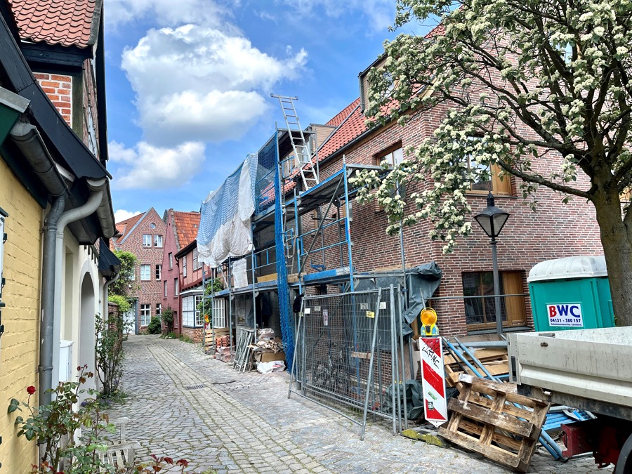 Hansestadt Lüneburg: Bauprojekt Neue Straße aktuell.