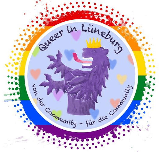Queer in Lüneburg. Logo.