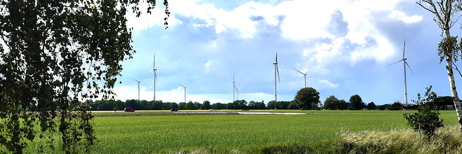 Windenergie: Windräder bei Bardowick, Landkreis Lüneburg. Foto: Lüne-Blog.