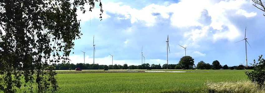 Windenergie: Windräder bei Bardowick, Landkreis Lüneburg. Foto: Lüne-Blog.