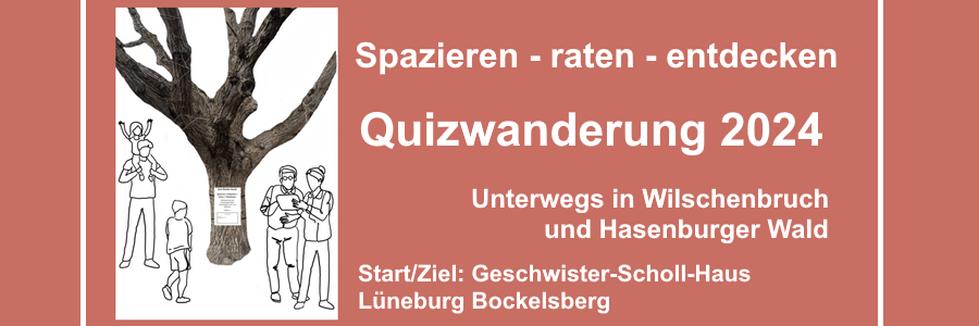 Quizwanderung 2024. Grafik: Hansesttadt Lüneburg (angepasst).