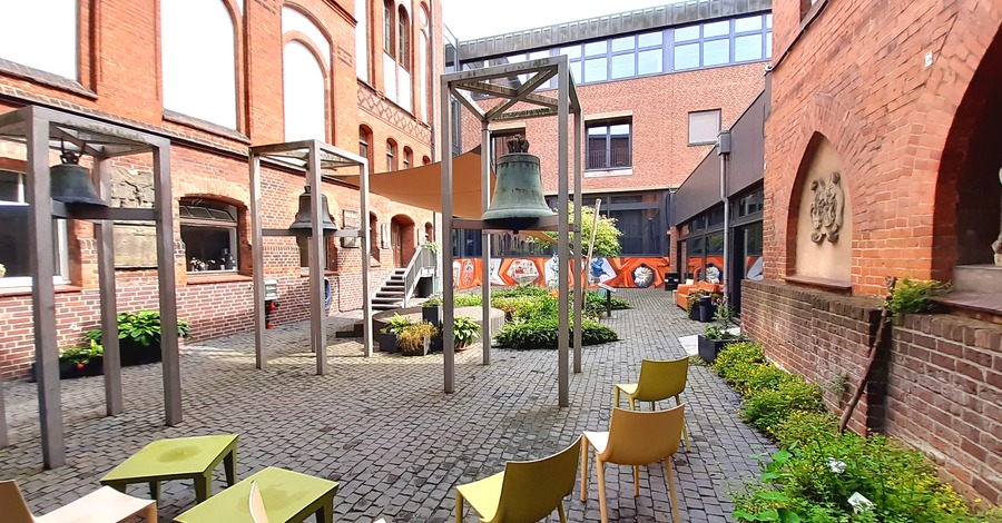 Innenhof des Museums Lüneburg. Foto: Lüne-Blog.