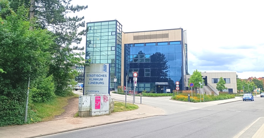 Klinikum Lüneburg. Foto: Christine Böhm.