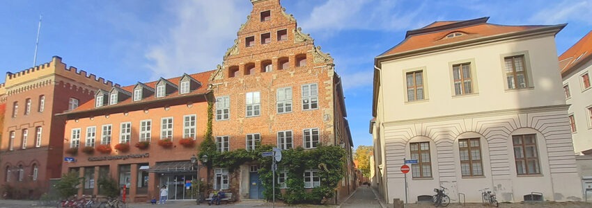 Heinrich-Heine-Haus am Ochsenmarkt in Lüneburg. Foto: Lüne-Blog.