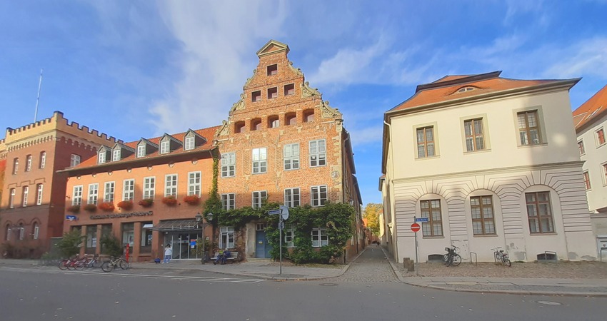 Heinrich-Heine-Haus am Ochsenmarkt in Lüneburg. Foto: Lüne-Blog.