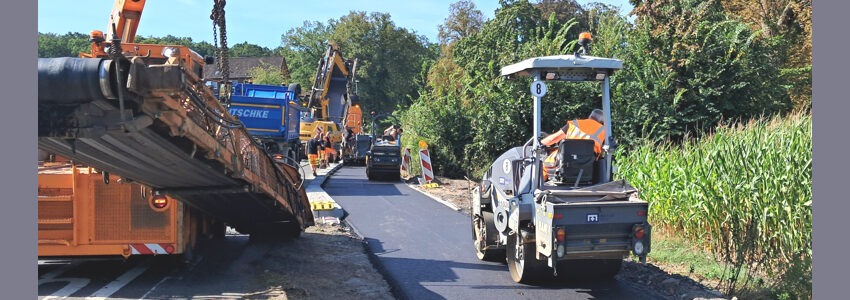 Geh- und Radweg Erbstorfer Landstraße. Foto: Hansestadt Lüneburg.