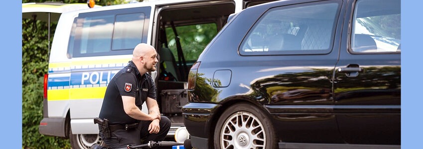 Polizei-AG Poser. Foto: Polizei Uelzen.