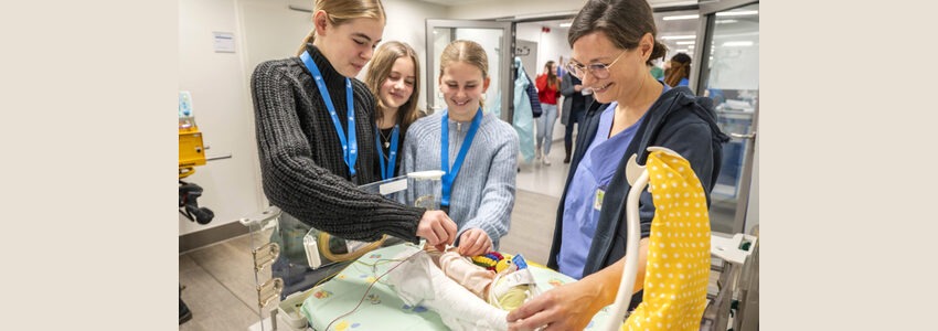 Foto: Hans-Jürgen Wege – Lüneburg Klinikum SKL Krankenhaus – Interaktive Azubi-Messe im Klinikum.