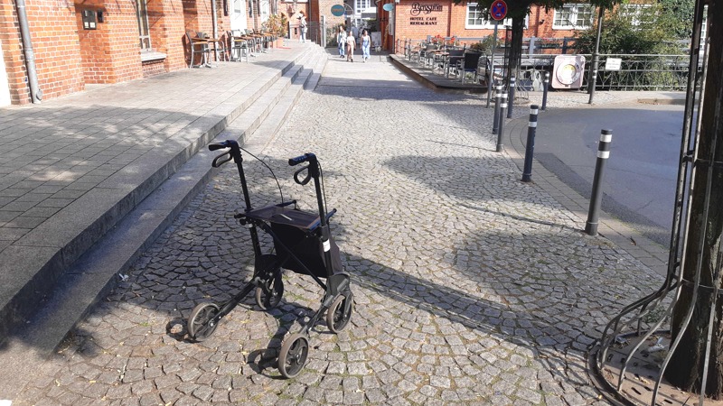 Foto: FUSS e.V. GehCheck 2024: Vom Marktplatz zum Bahnhof. Station 6: Bei der Abtspferdetränke.