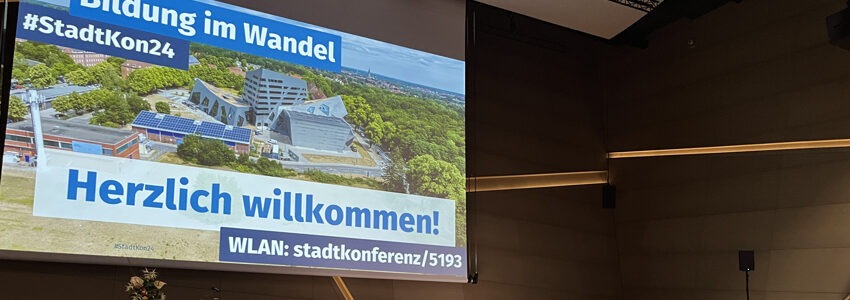 Stadtkonferenz Lüneburg 2024: Bildung im Wandel. Foto: Hansestadt Lüneburg.