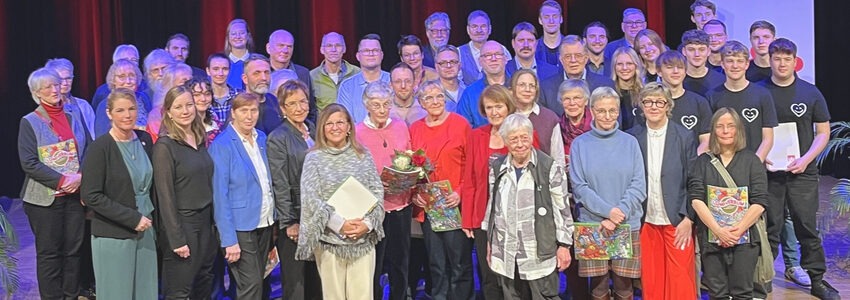 Foto: Hansestadt Lüneburg. Auszeichnung der Ehrenamtlichen in Lüneburg am 20.11.2024.