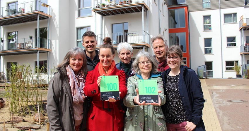 ie leben Gemeinschaft und umweltbewusstes Handeln vor: Die Bewohnerinnen und Bewohner von "querbeet". Foto: Landkreis Lüneburg.