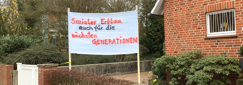 Foto: Initiative "Bezahlbarer Wohnraum im Erbbau Lüneburg".