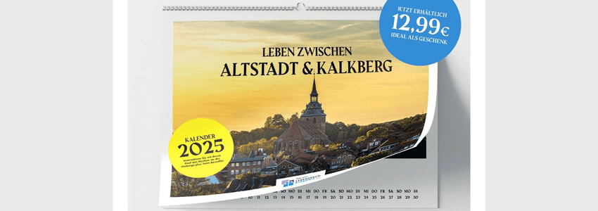 Kalender 2025. Grafik: Lebensraum Diakonie.