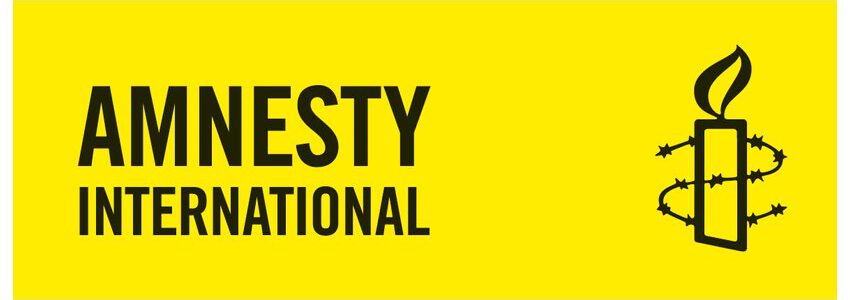 Logo: Amnesty International.